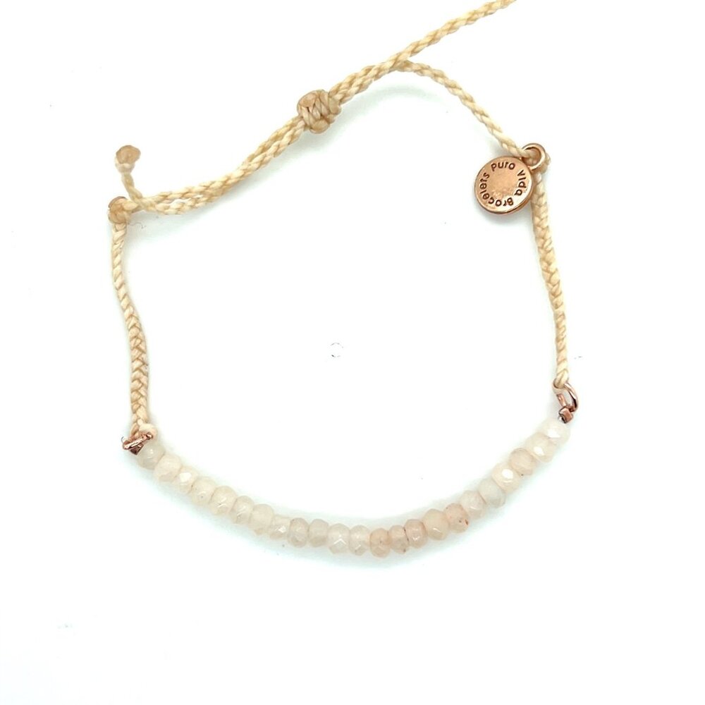 Pura Vida Beige Quartz Bracelet